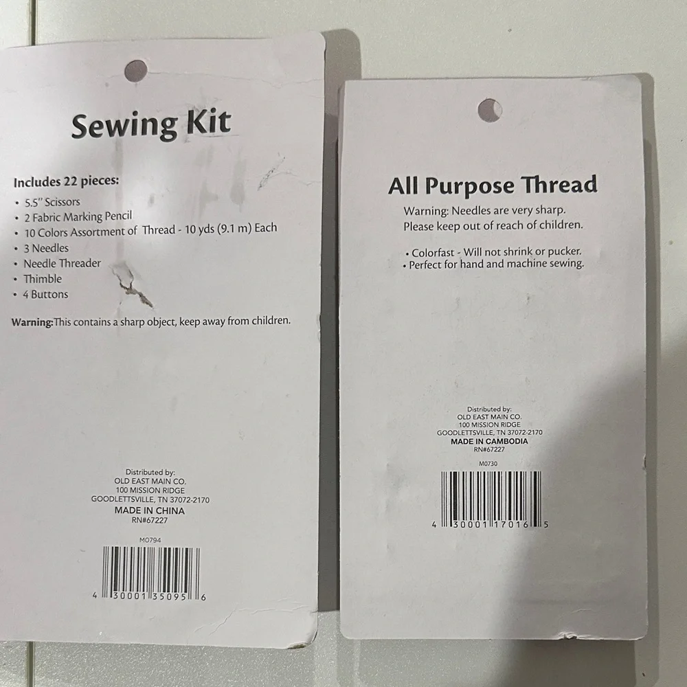 Sewing Kit and Thread Set - Multi-Color - Picture 5 of 12